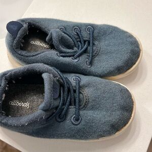 Allbirds toddler sneakers size 8 blue